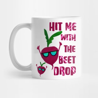 Beet Drop Music Festival Veggie Pun Mug